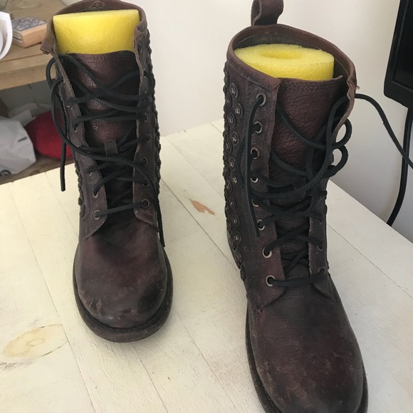 Frye combat boots - Picture 2 of 3